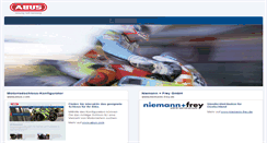 Desktop Screenshot of abus-motorrad.de